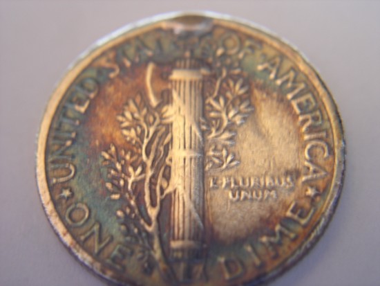 1944-S-Merc-Dime--Reverse-Cud-And-Rainbow-Toned